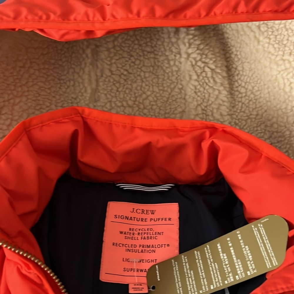 J. Crew Signature Chateau Puffer Jacket PrimaLoft® AF012 Size XS SM - Picture 12 of 14